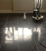 Black Marble Tile Cleaning