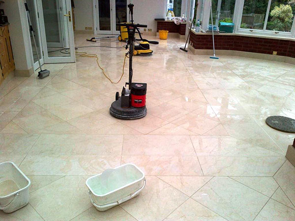 Honing Marble Tiles